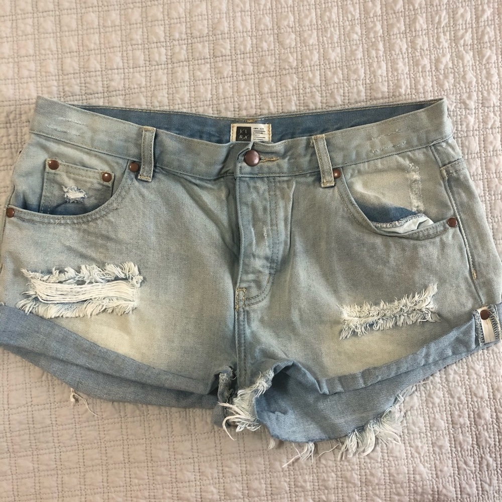 Distressed Shorts